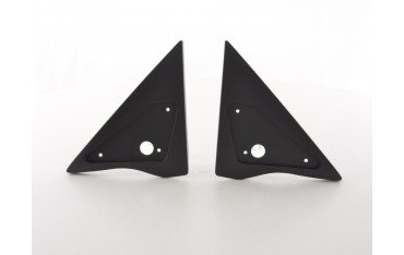 Sports mirror adapter set Opel Astra H 5 door black mirror adapter