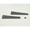 Sports mirror adapter set Audi A5 type B8 2007 black