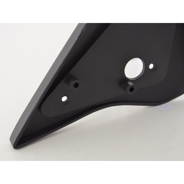 Sports mirror adapter set Peugeot 205 type 20A 20C 20D black