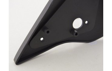 Sports mirror adapter set Audi A4 Type 8E 2001 2004 black