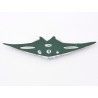 Sticker chrome 3D car logo motif Tribal I 103x26 mm chrome