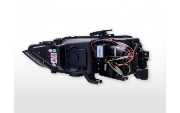 LED headlight set LED daytime running lights Audi A4 8K year 13 15 black for right hand drive