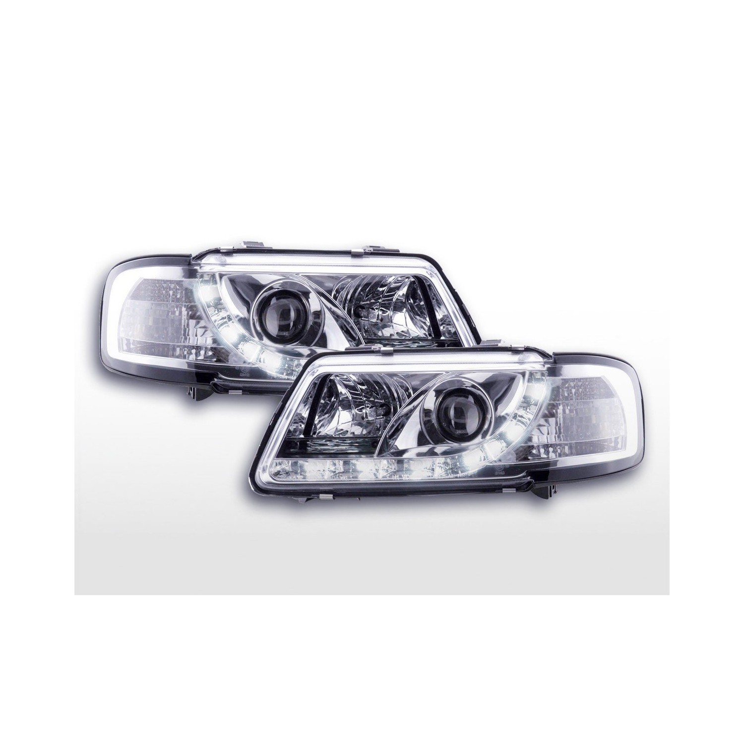 Daylight headlights LED daytime running lights Audi A3 type 8L 96 00 chrome