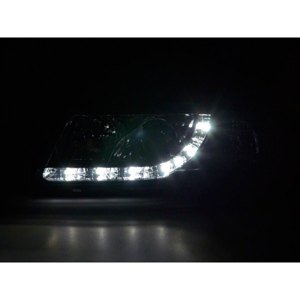 Daylight headlights LED daytime running lights Audi A3 type 8L 96 00 chrome