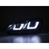Daylight headlight LED daytime running lights VW Golf 6 08 12 black