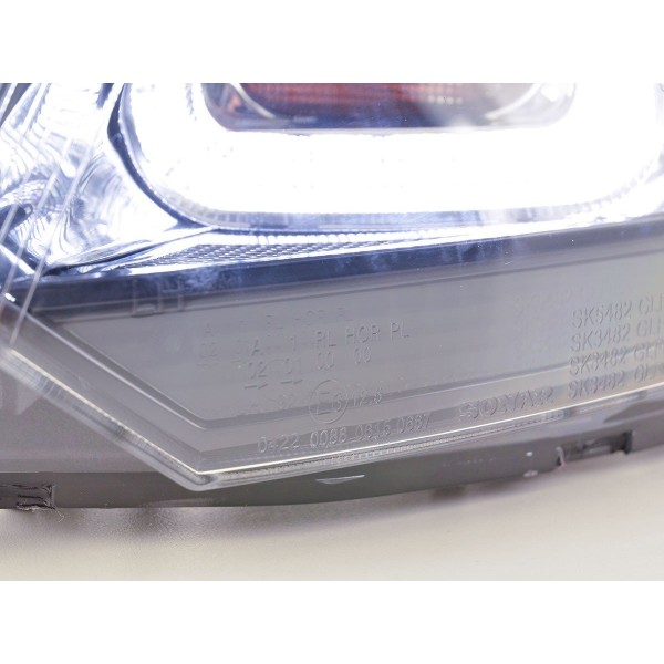 Daylight headlight LED daytime running lights VW Golf 6 08 12 black