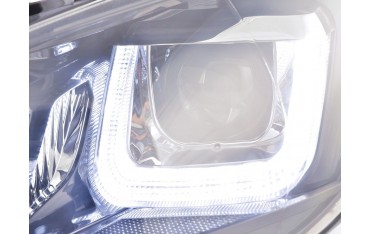 Daylight headlight LED daytime running lights VW Golf 6 08 12 black