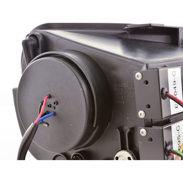 Daylight headlight LED daytime running lights VW Golf 6 08 12 black