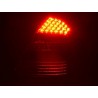 Wear parts taillight right Mercedes E Class Lim Type W211 clear red