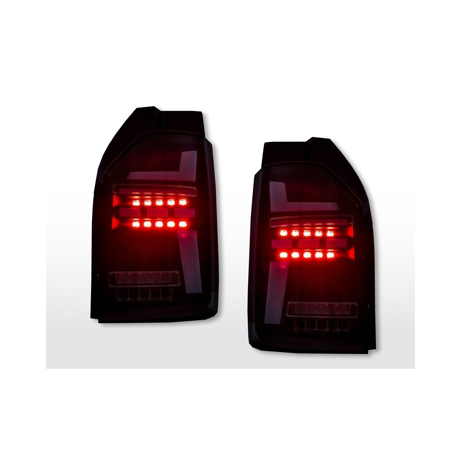 LED taillight set VW T6 year from 20 wing doors black