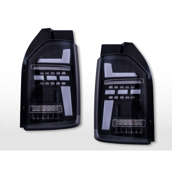 LED taillight set VW T6 year from 20 wing doors black