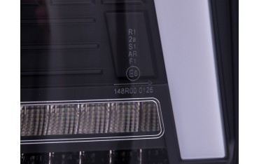 LED taillight set VW T6 year from 20 wing doors black