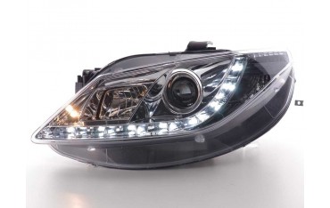 Daylight headlight LED daytime running lights Seat Ibiza type 6J 08 chrome
