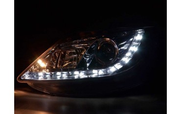 Daylight headlight LED daytime running lights Seat Ibiza type 6J 08 chrome