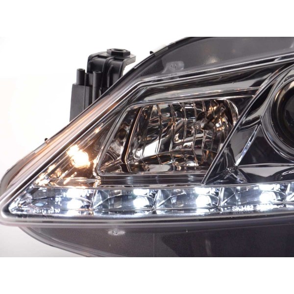Daylight headlight LED daytime running lights Seat Ibiza type 6J 08 chrome