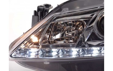Daylight headlight LED daytime running lights Seat Ibiza type 6J 08 chrome