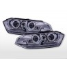 Headlight set LED daytime running lights VW Polo VI type AW year 17 21 chrome