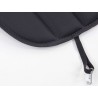 Seat cover with seat heating and massage function black