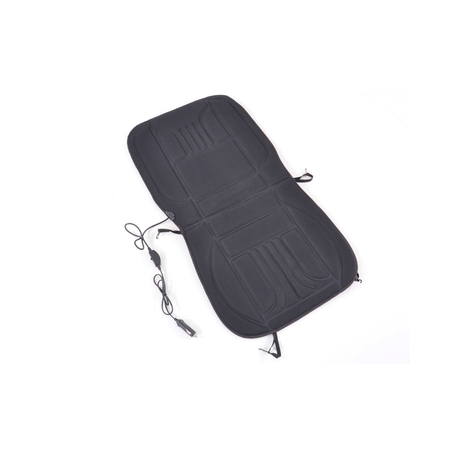 Seat cover with seat heating black