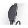 Seat cover with seat heating black