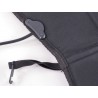Seat cover with seat heating black