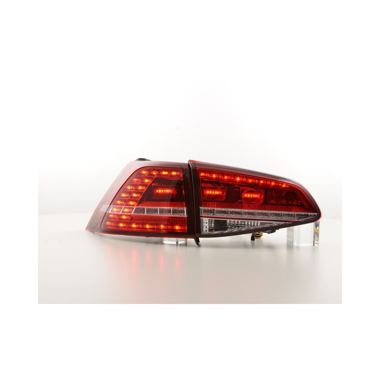 LED taillights set VW Golf 7 from 2012 red clear