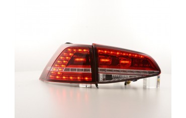 LED taillights set VW Golf 7 from 2012 red clear