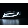 Daylight headlight LED daytime running lights Audi A4 from 2008 chrome