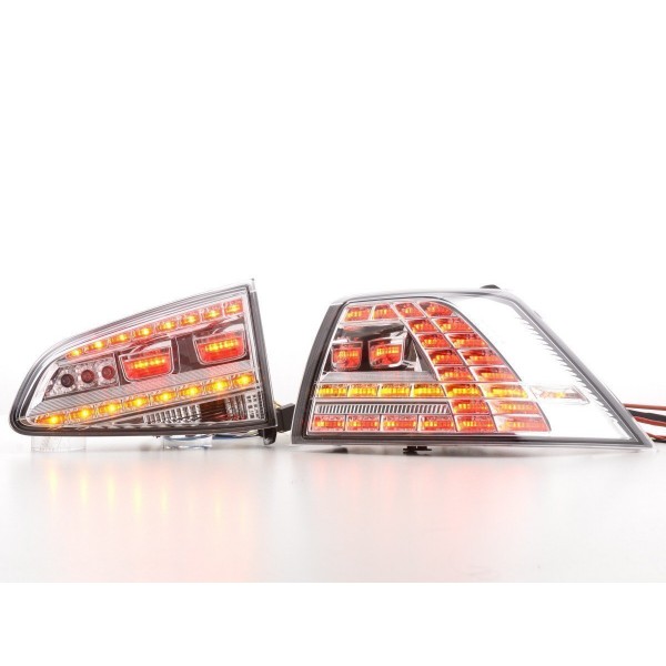 LED taillights set VW Golf 7 from 2012 chrome