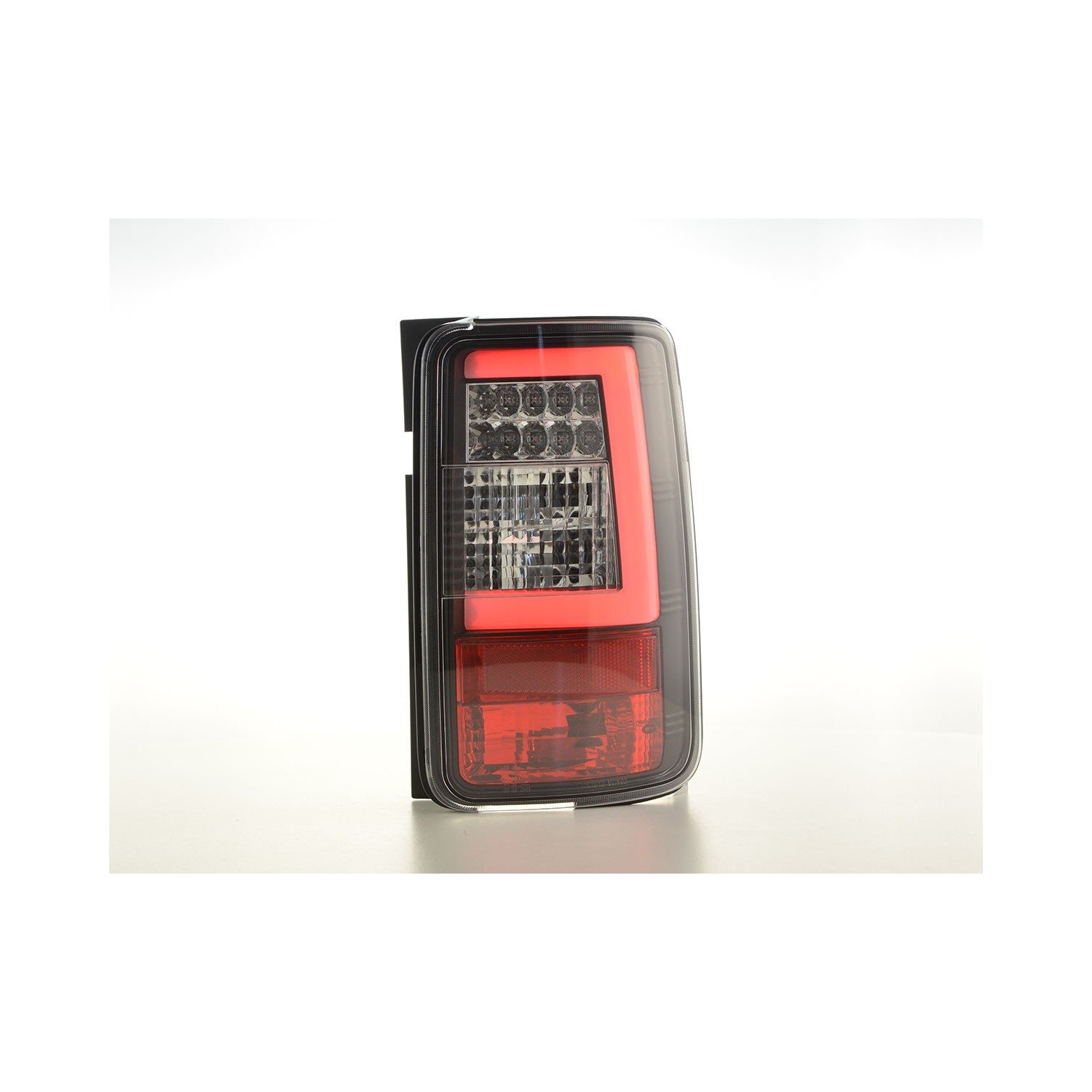 LED taillights set Lightbar VW Caddy 2K 03 15 black