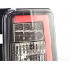 LED taillights set Lightbar VW Caddy 2K 03 15 black