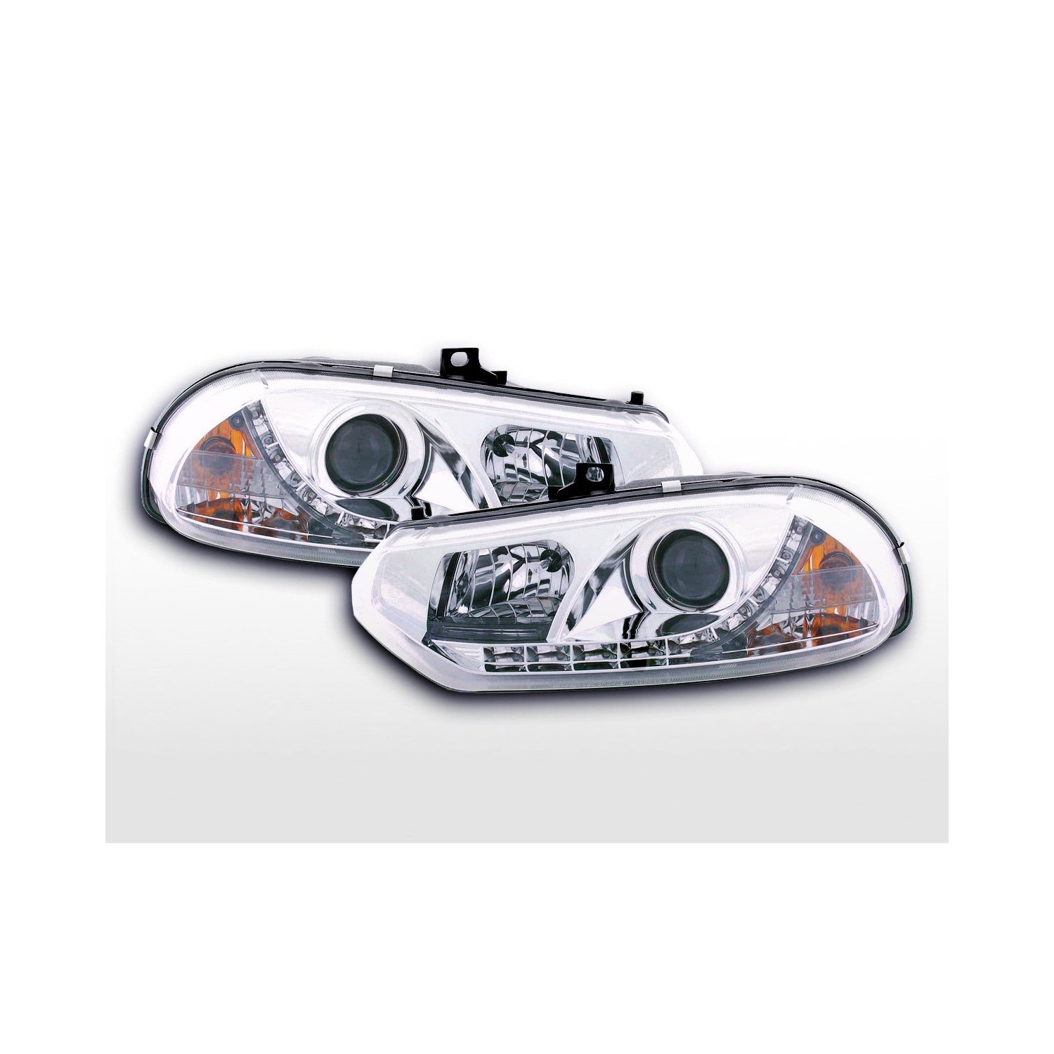 Daylight headlight LED DRL look Alfa Romeo 156 type 932 98 02 chrome