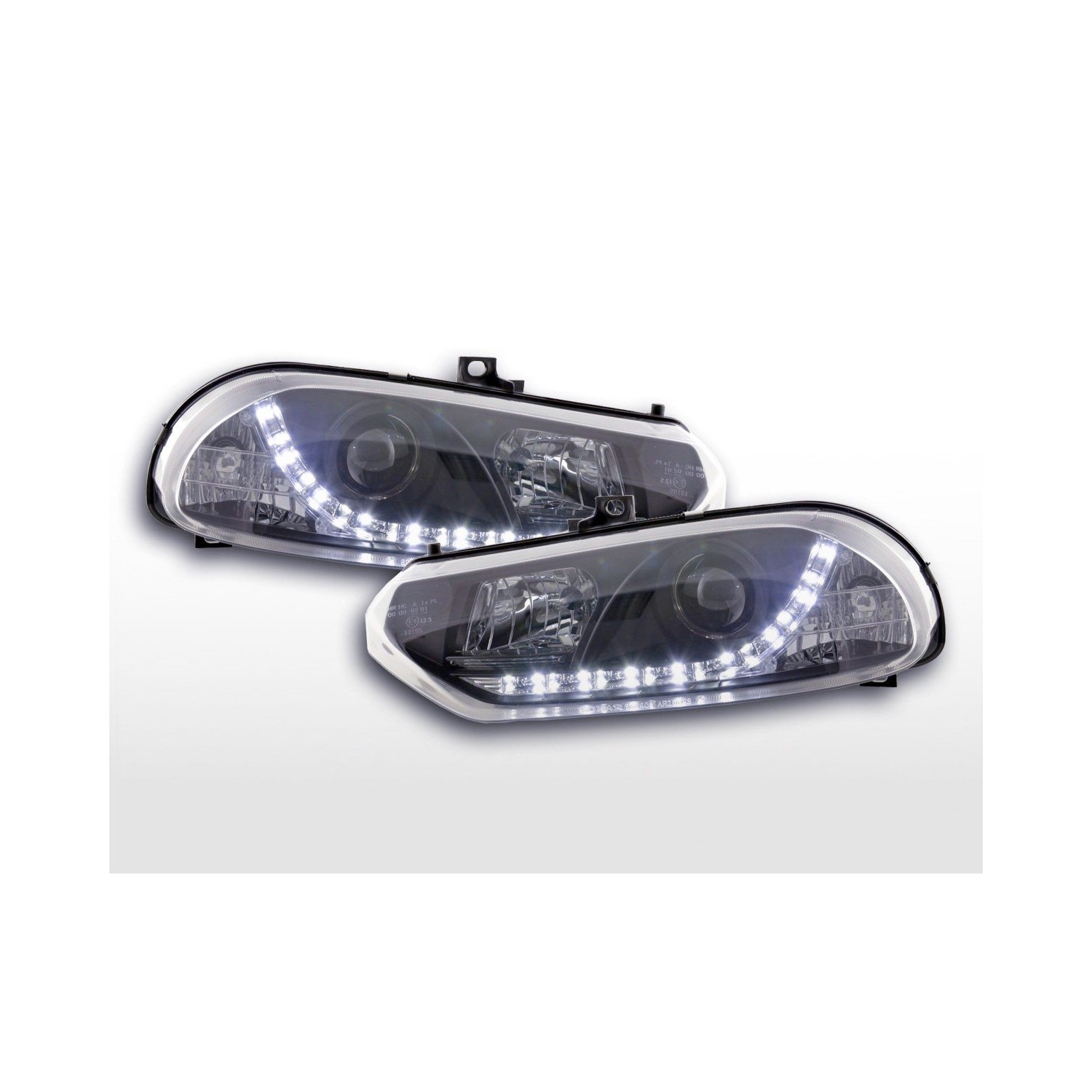 Daylight headlight LED DRL look Alfa Romeo 156 type 932 98 02 black