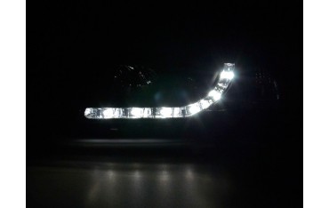 Daylight headlight LED daytime running lights Audi A3 type 8L 96 00 black