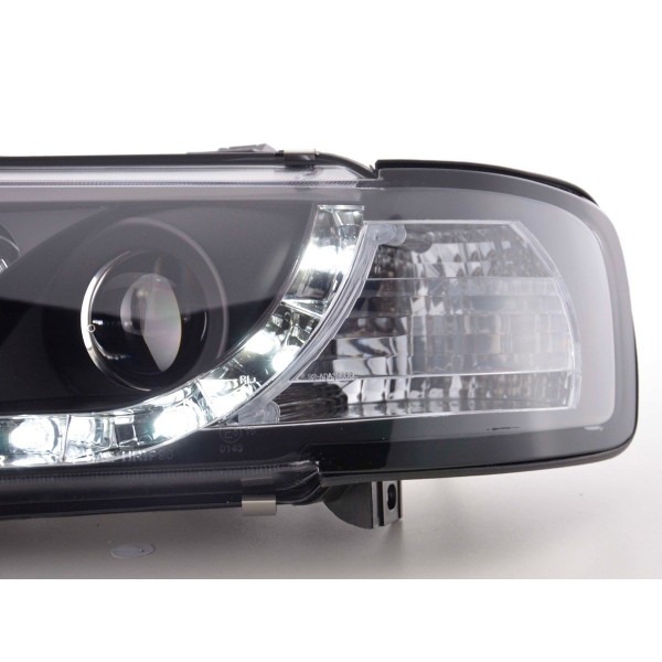 Daylight headlight LED daytime running lights Audi A3 type 8L 96 00 black