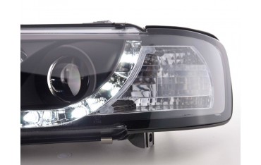Daylight headlight LED daytime running lights Audi A3 type 8L 96 00 black