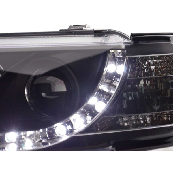 Daylight headlight LED DRL look Audi A3 type 8L 96 00 black