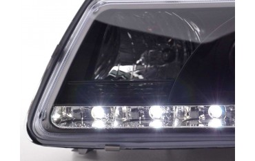 Daylight headlight LED DRL look Audi A3 type 8L 96 00 black