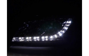 Daylight headlight LED DRL look Audi A3 type 8P 03 07 chrome