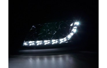 Daylight headlight LED daytime running lights Audi A3 type 8P 03 08 chrome