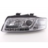 Daylight headlights Audi A4 type 8E 01 04 chrome