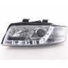 Daylight headlights Audi A4 type 8E 01 04 chrome