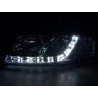 Daylight headlights Audi A4 type 8E 01 04 chrome