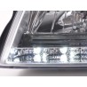 Daylight headlights Audi A4 type 8E 01 04 chrome