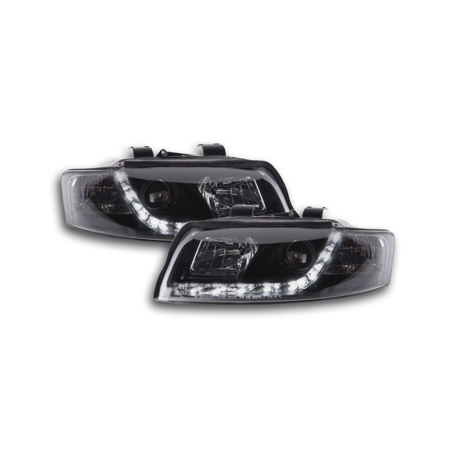Daylight headlight LED daytime running lights Audi A4 type 8E 01 04 black