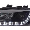 Daylight headlight LED DRL look Audi A4 type 8E 01 04 black