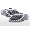 Daylight headlight LED daytime running lights Audi A4 type 8E 04 08 chrome