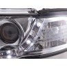 Daylight headlight LED DRL look Audi A4 type B5 99 01 chrome