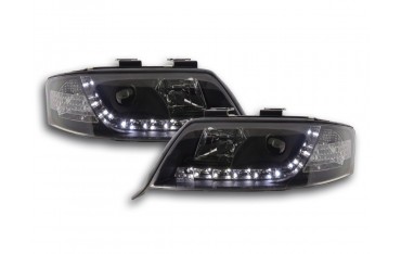 Daylight headlight LED DRL look Audi A6 type 4B 97 01 black