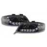 Daylight headlight LED DRL look Audi A6 type 4B 97 01 black